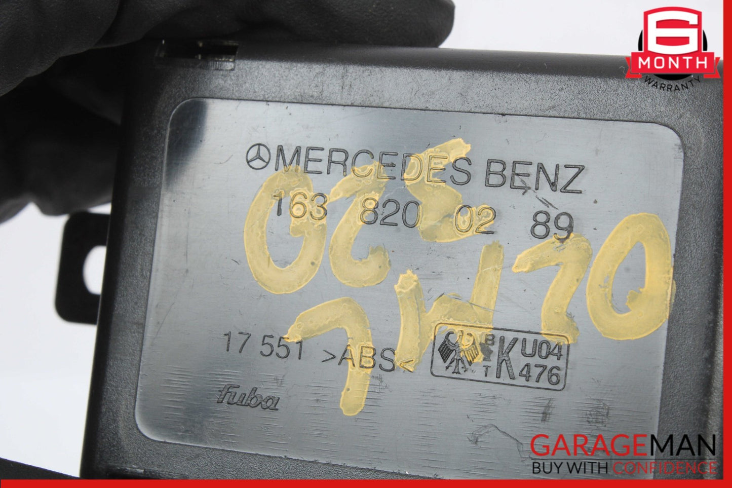 1998-2005 Mercedes-Benz ML320 W163 Radio Antenna Amp Amplifier 1638200289 OEM