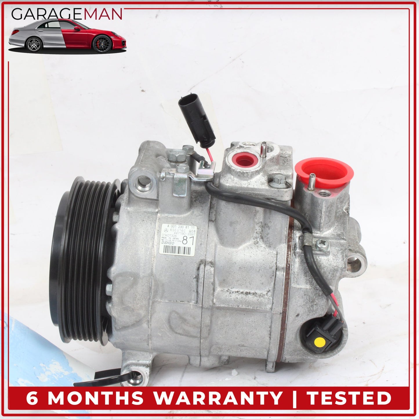 2006-2011 Mercedes W211 E350 AC A/C Air Conditioning Compressor 0012308111 OEM