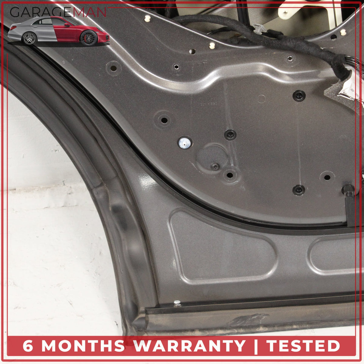 2014-2022 Land Rover Range Rover Sport L494 Rear Left Side Door Shell Gray OEM
