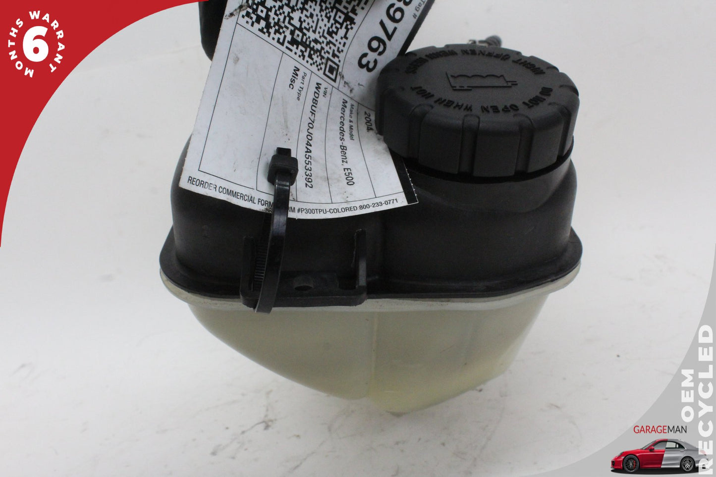 2003-2009 Mercedes W211 E500 E550 Coolant Overflow Reservoir 2115000049 OEM