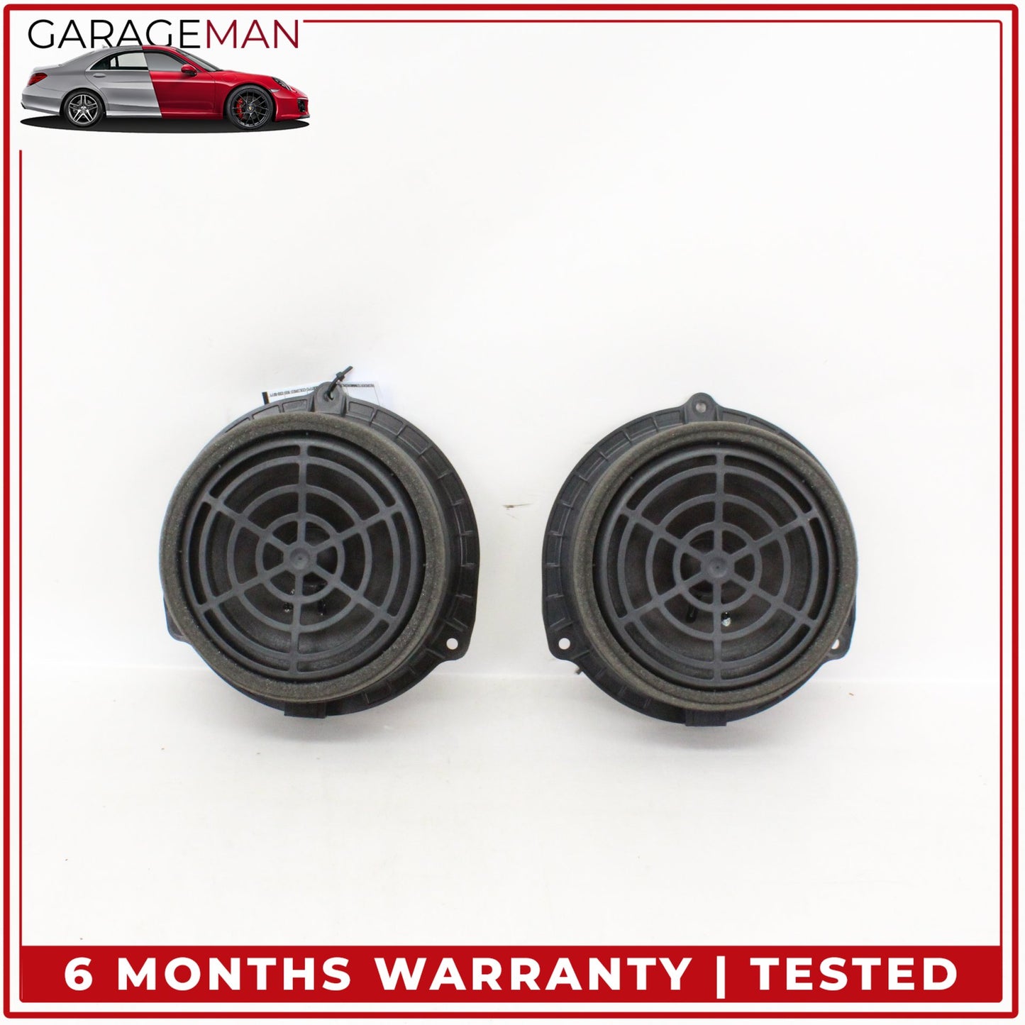 2012-2018 Audi A6 A7 Rear Left and Right Side Door Speaker Set 4G0035411 OEM