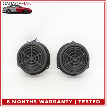 2012-2018 Audi A6 A7 Rear Left and Right Side Door Speaker Set 4G0035411 OEM