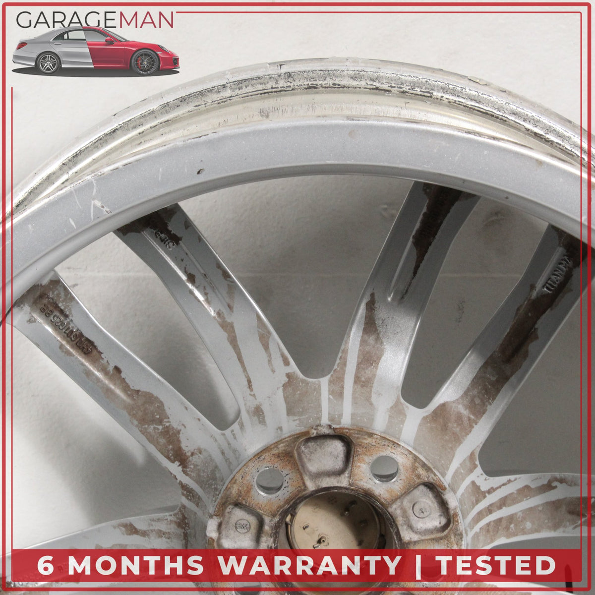 2011-2018 Audi A8 S8 A7 Front or Rear Side Wheel Rim 9JX20H2ET37 4H0601025BS OEM