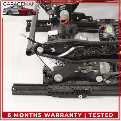 2017-2023 BMW 530e G30 Front Right Lower Seat Track Frame Rail w/ Motors OEM