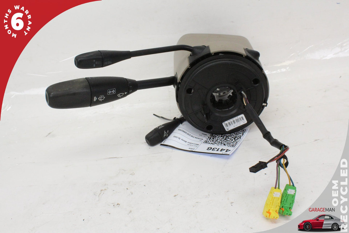 2003-2006 Mercedes0 R230 SL500 Steering Column Combination Switch 2305401445 OEM