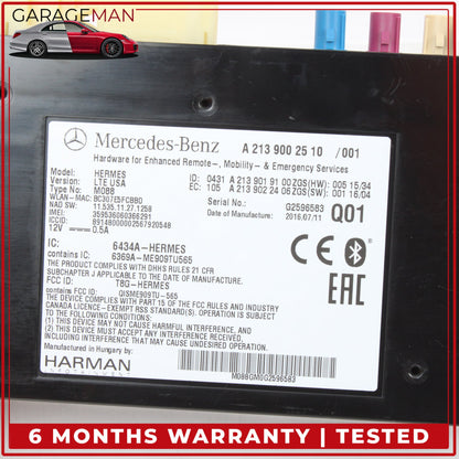 2012-2023 Mercedes W222 S550e Telematics Communication Control Module Unit OEM