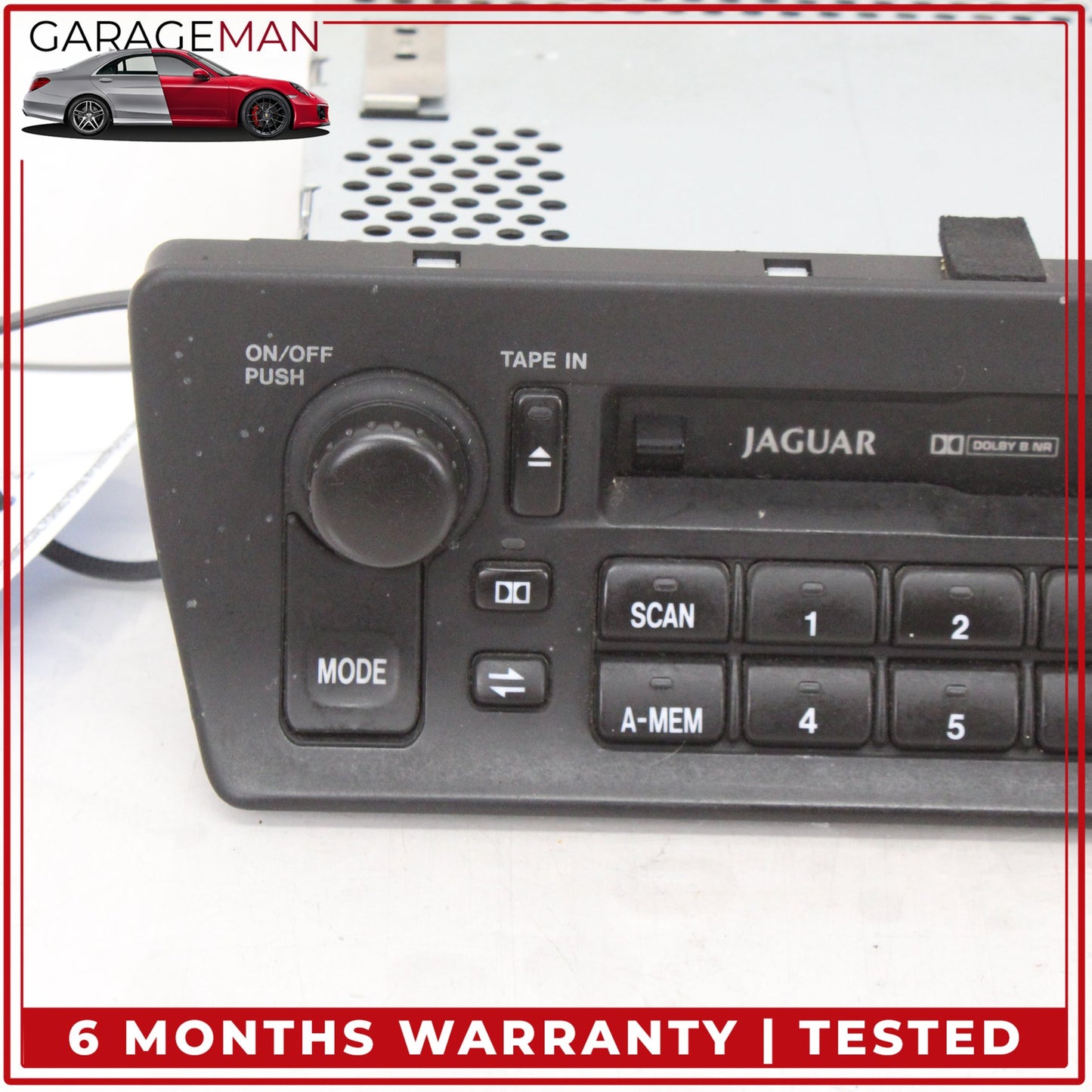 1995-1997 Jaguar XK8 XJ6 Vanden Plas Cassette Tape Audio Radio Player OEM