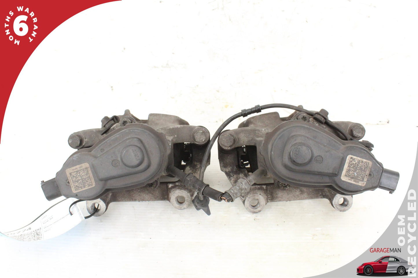 2011-2018 Audi A8 S8 Rear Left and Right Side Brake Caliper Set 4H0615403A OEM