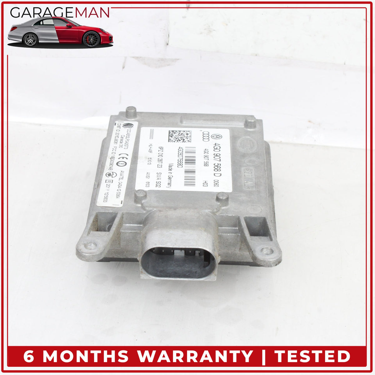 2012-2018 Audi A6 Rear Left and Right Blind Spot Radar Sensor Module Set OEM