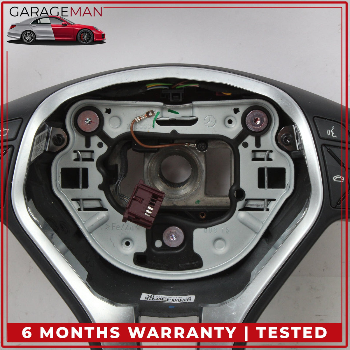 2012-2018 Mercedes W242 B Electric Drive Steering Wheel w/ Paddle Shifters OEM