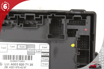 2007-2014 Mercedes W221 S550 Rear Left or Right Door Control Module 0038207126