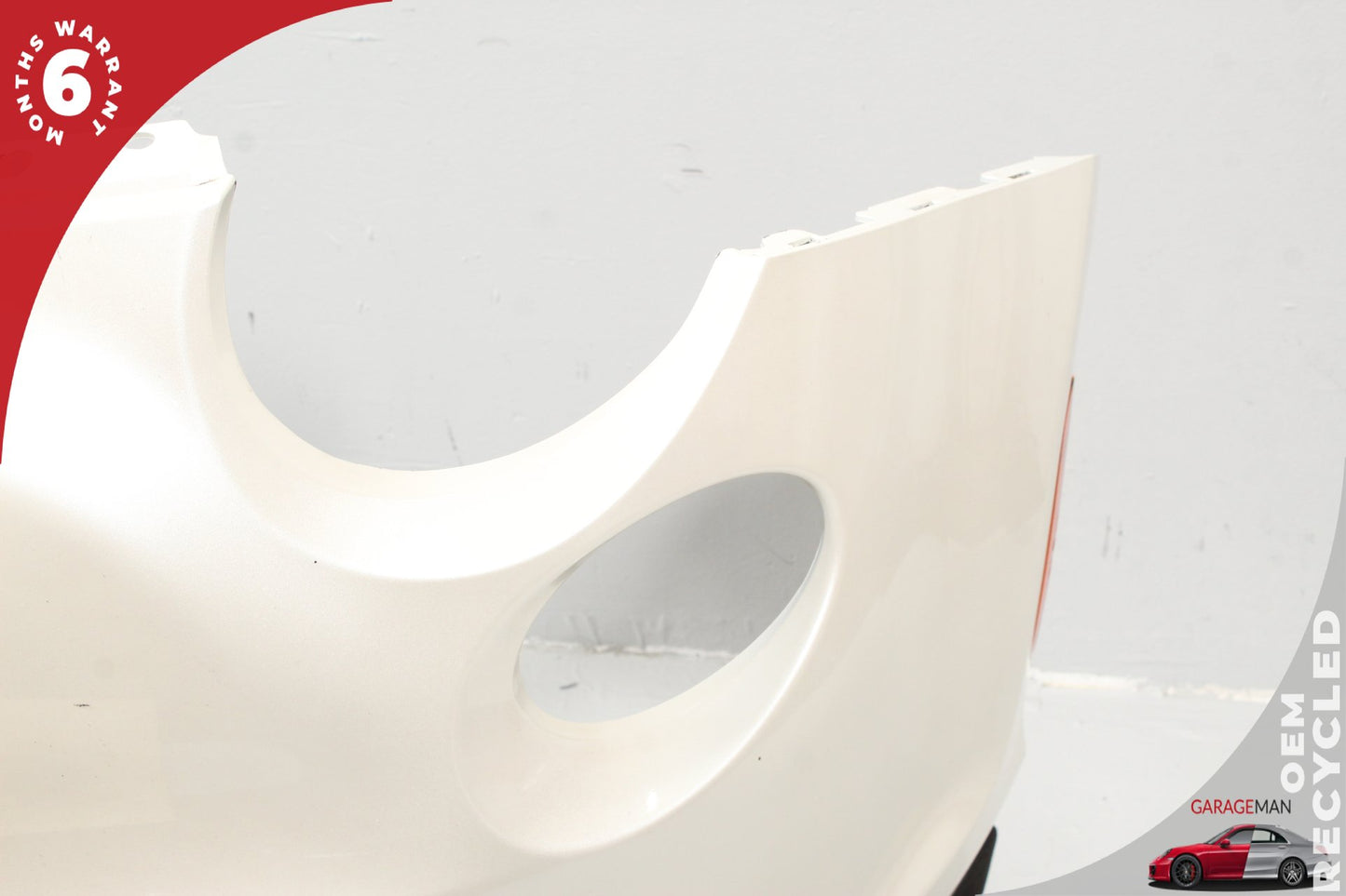 2012-2017 Fiat 500e Front Bumper Cover Assembly 68148768AB White OEM