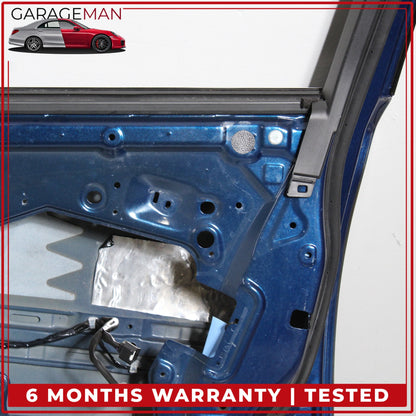 2014-2024 Infiniti Q50 V37 Front Right Side Door Shell Blue H010M4GAMA OEM