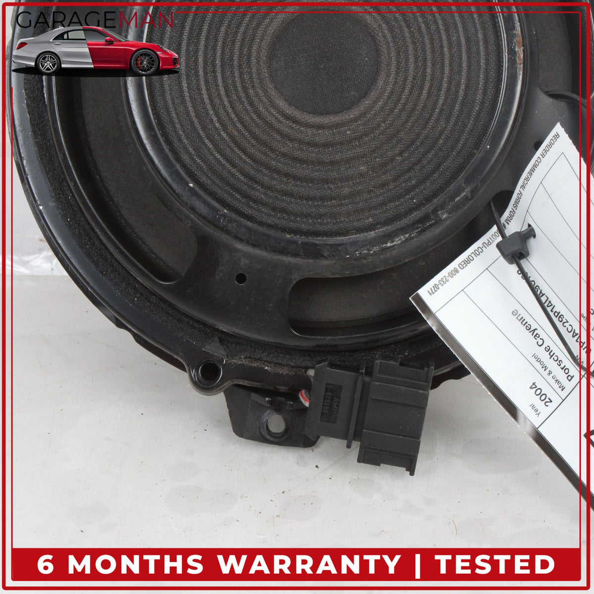 2003-2010 Porsche Cayenne 955 957 Front and Rear Door Sound Speaker Set OEM