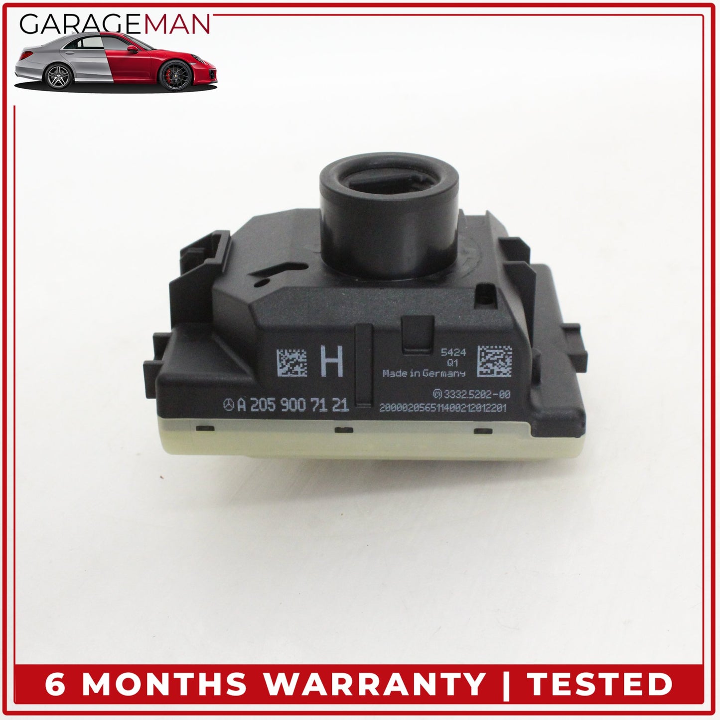 2015-2018 Mercedes W205 C300 Ignition Switch Module w/ Key 2059007121 OEM