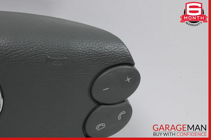 03-12 Mercedes R230 SL500 CLK320 CLK350 Steering Wheel Airbag Air Bag Gray OEM