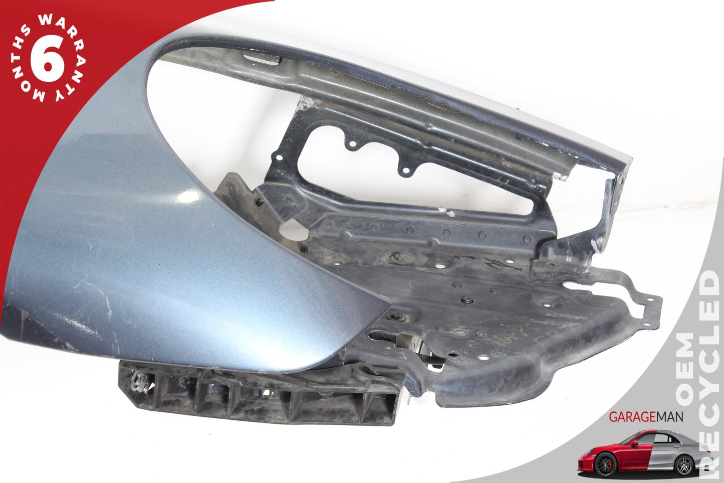 2010-2013 Porsche Panamera 970 S Front Right Fender Panel Blue 97050303201 OEM