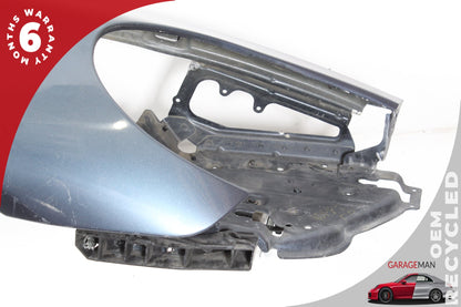 2010-2013 Porsche Panamera 970 S Front Right Fender Panel Blue 97050303201 OEM