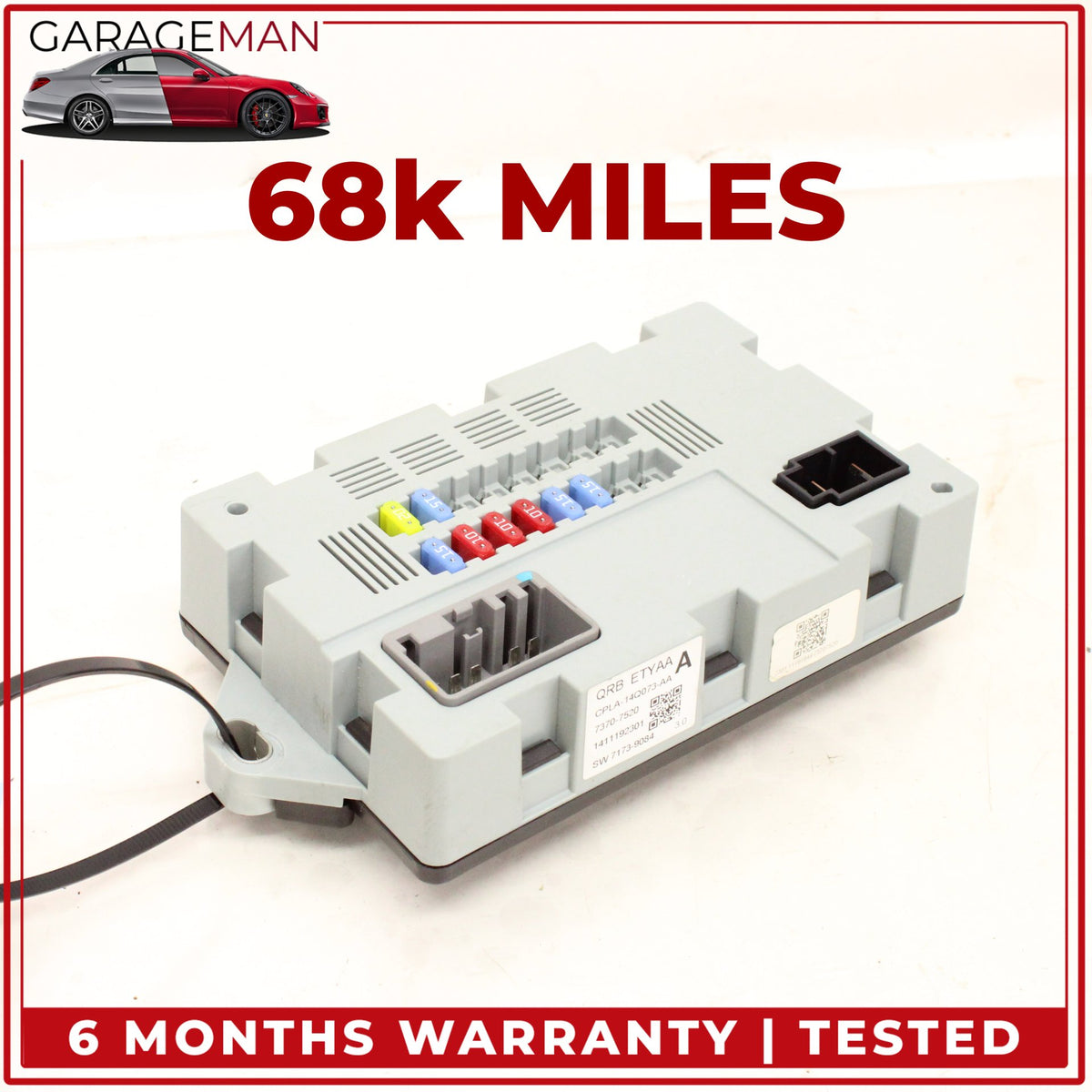 2010-2023 LR Range Rover Sport L494 Rear Trunk Relay Fuse Box CPLA14Q073AA OEM