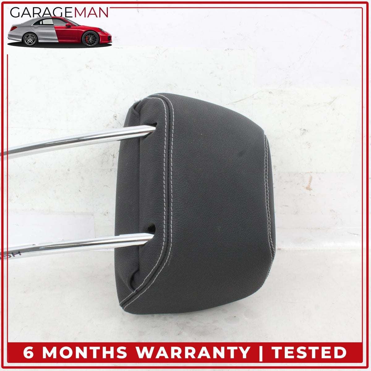 2010-2016 Mercedes W212 E400 Front and Rear Seat Headrest Set of 5 Black OEM