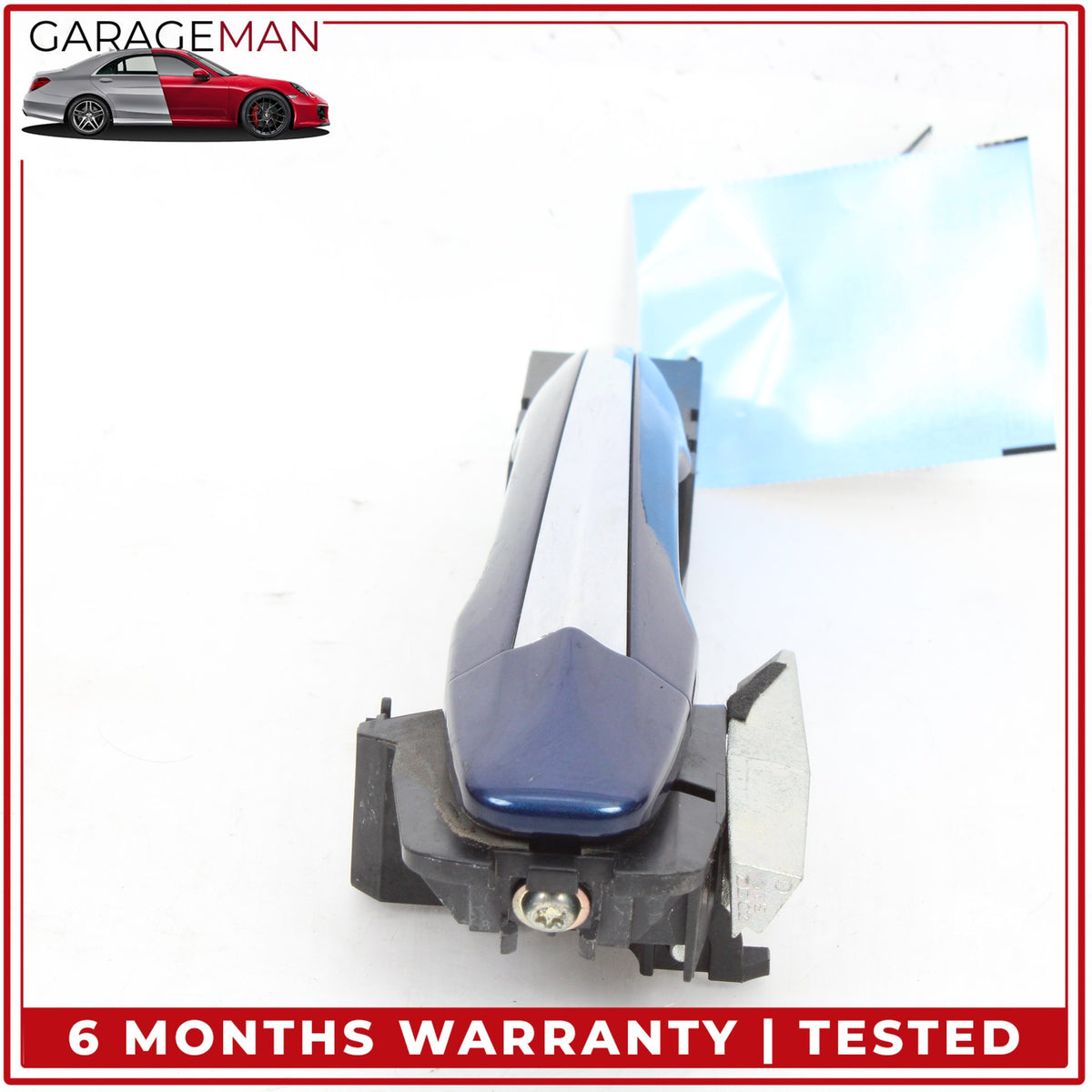 2014-2024 Infiniti Q50 V37 Rear Left Driver Side Exterior Door Handle Blue OEM