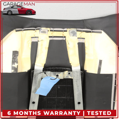 2013-2018 Maserati GranTurismo M145 Coupe Rear Top Upper Bench Seat Black OEM
