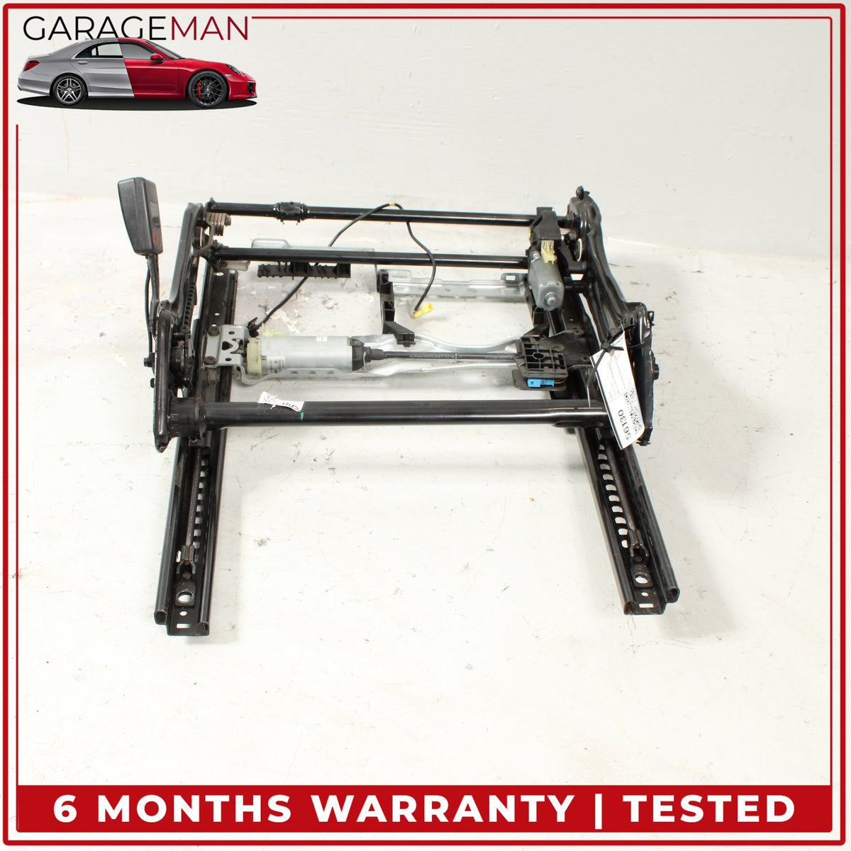 2010-2016 Mercedes W212 E400 Front Right Seat Track Frame Rail 2129109808 OEM