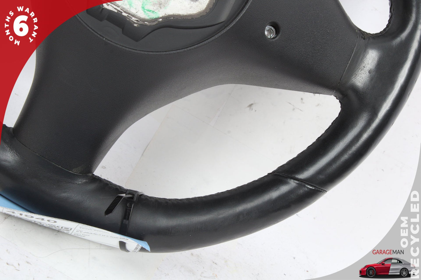 2012-2015 Tesla Model S Front Left Side Steering Wheel Black 103677400C OEM