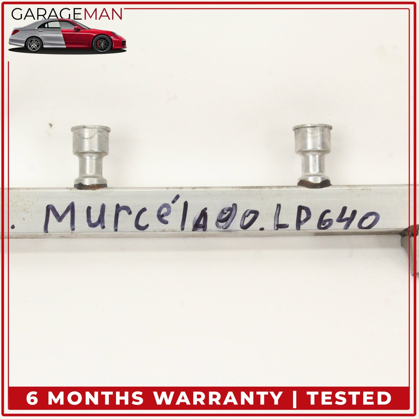 2007-2010 Lamborghini Murcielago LP640 6.5L V12 Fuel Injection Rail Line OEM