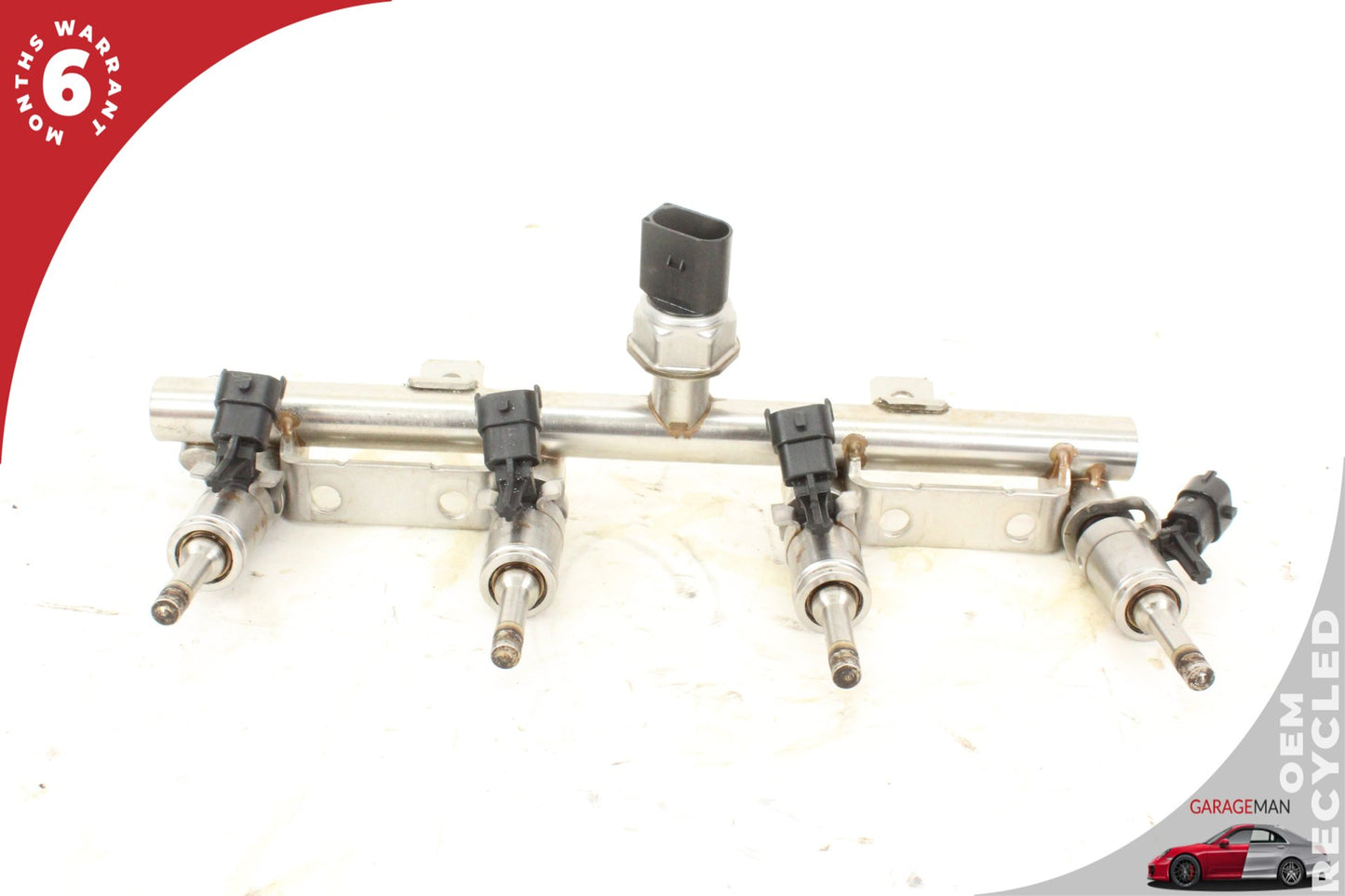 2011-2013 Mini Cooper Hardtop R56 1.6L V4 Fuel Rail w/ Injectors 7537319-05 OEM