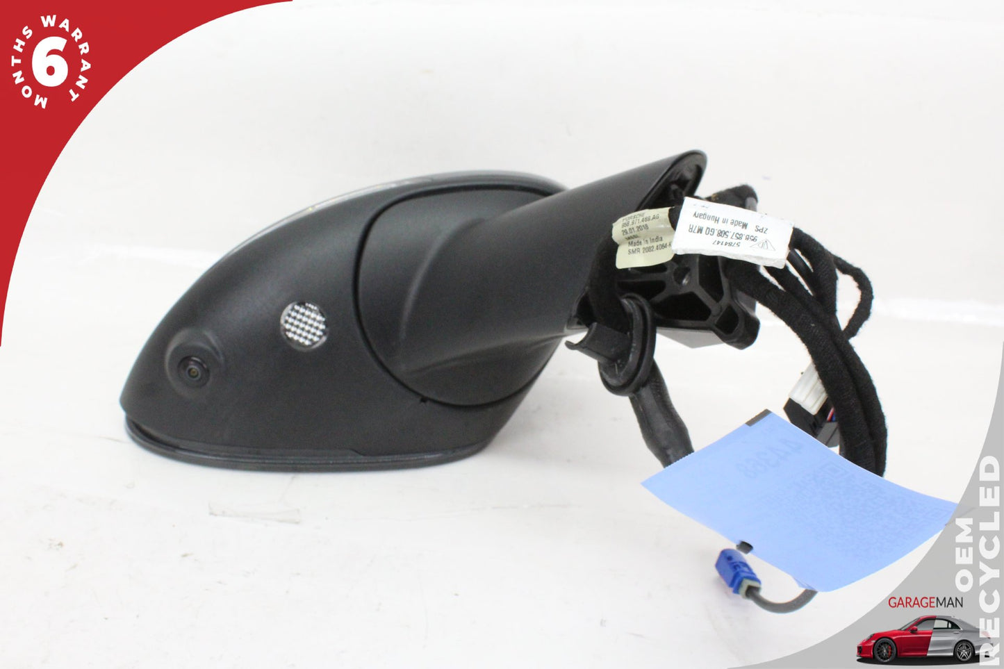 2015-2018 Porsche Macan 95B Right Rear View Door Mirror w/ Blind Spot and Camera