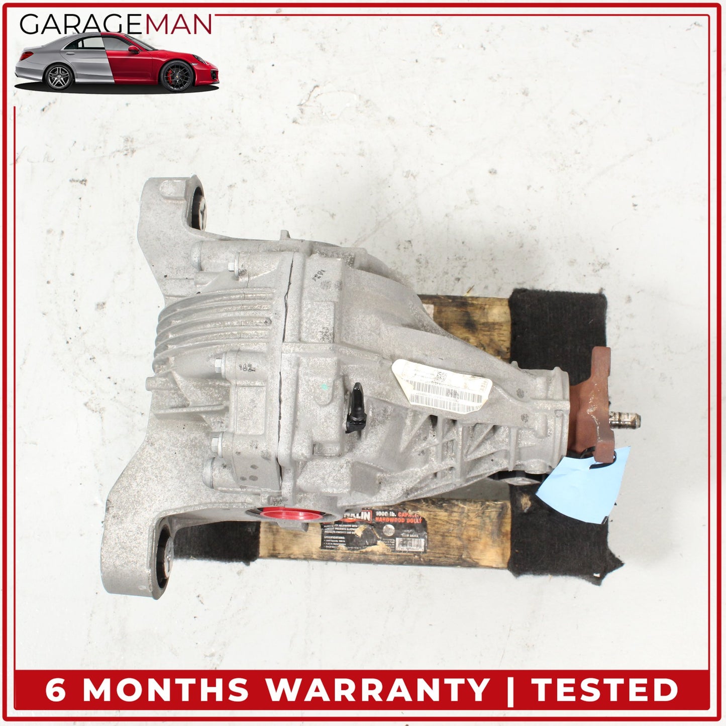 2010-2016 Porsche Panamera 970 RWD 4.8L Rear Differential Diff Axle Carrier OEM