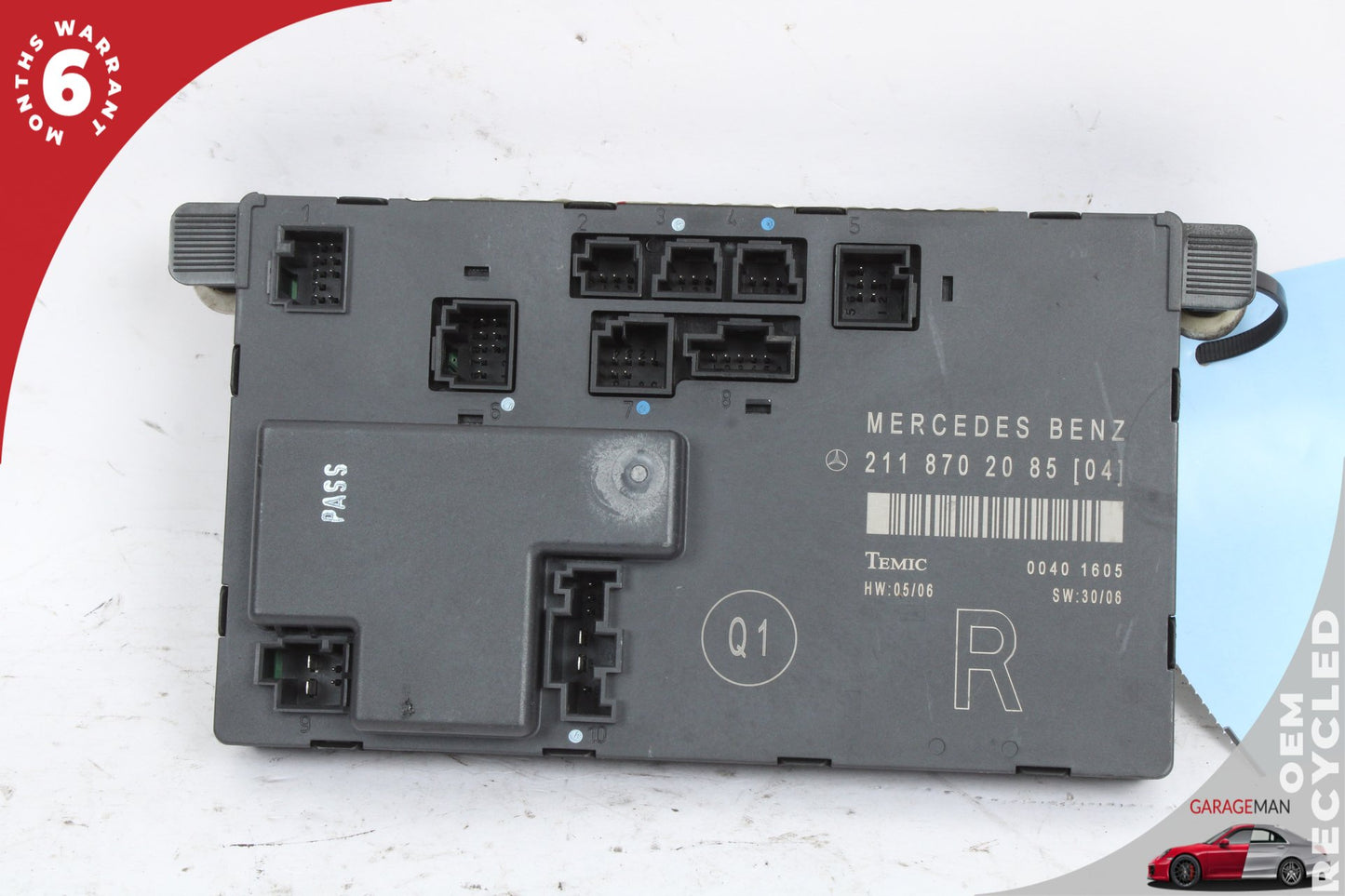 2003-2009 Mercedes W211 E350 Front Right Side Door Control Module 2118702085 OEM