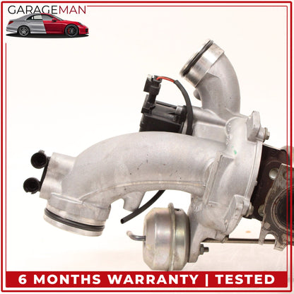 2014-2020 Mercedes W212 E400 M276 Left Turbocharger Turbo Charger Manifold OEM