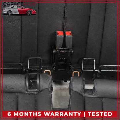 2017-2019 Audi Q7 Rear 3rd Row Upper and Lower Bench Seat Black Assembly OEM