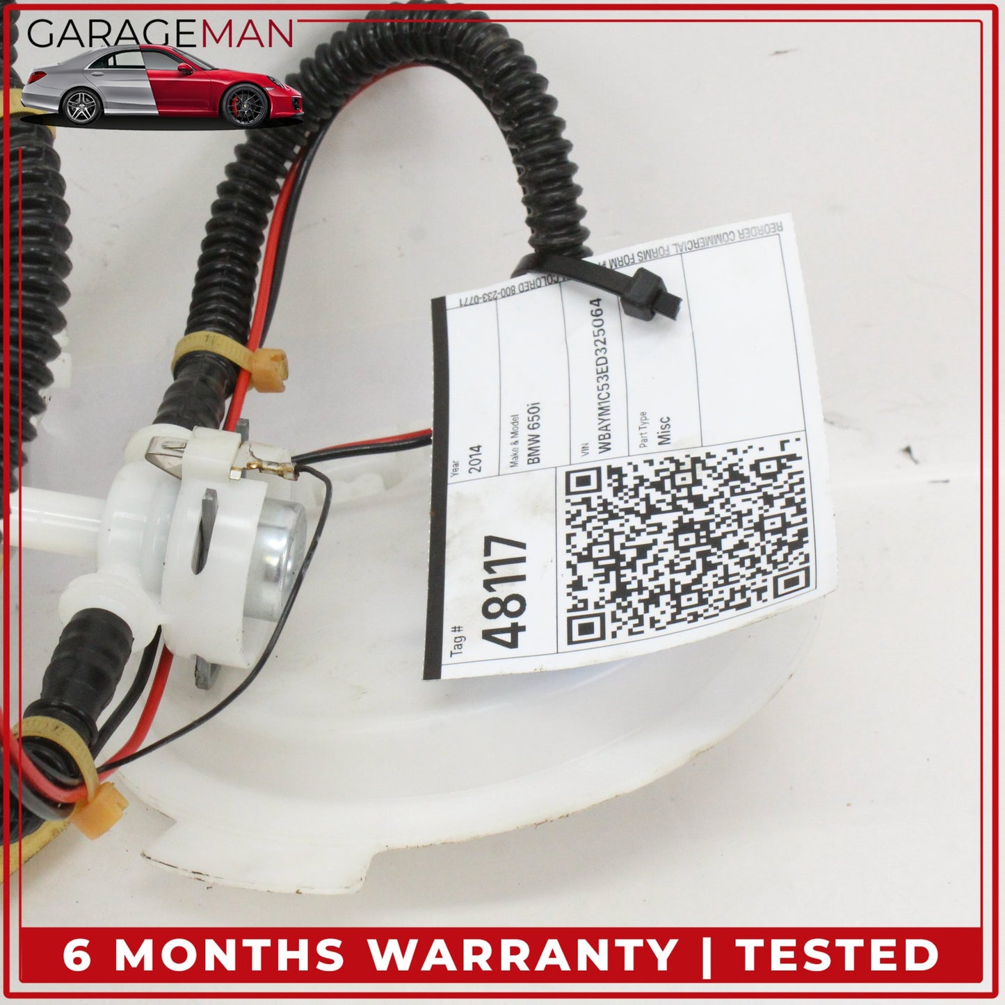 2012-2018 BMW 650i F13 In Tank Fuel Gas Pump Sending Unit Assembly OEM
