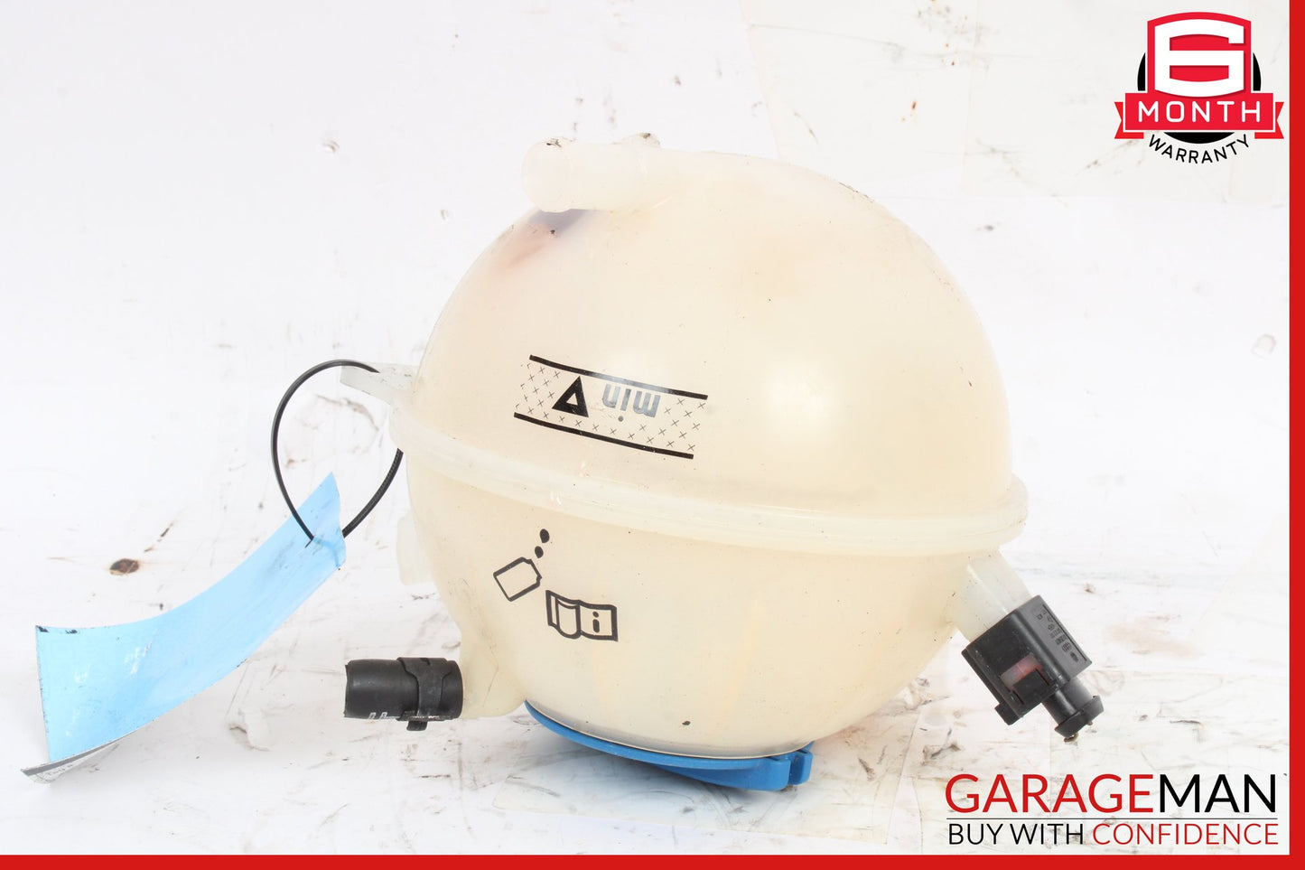 2008-2015 Audi TT 8J Convertible Coolant Overflow Reservoir Tank 1K0121407 OEM