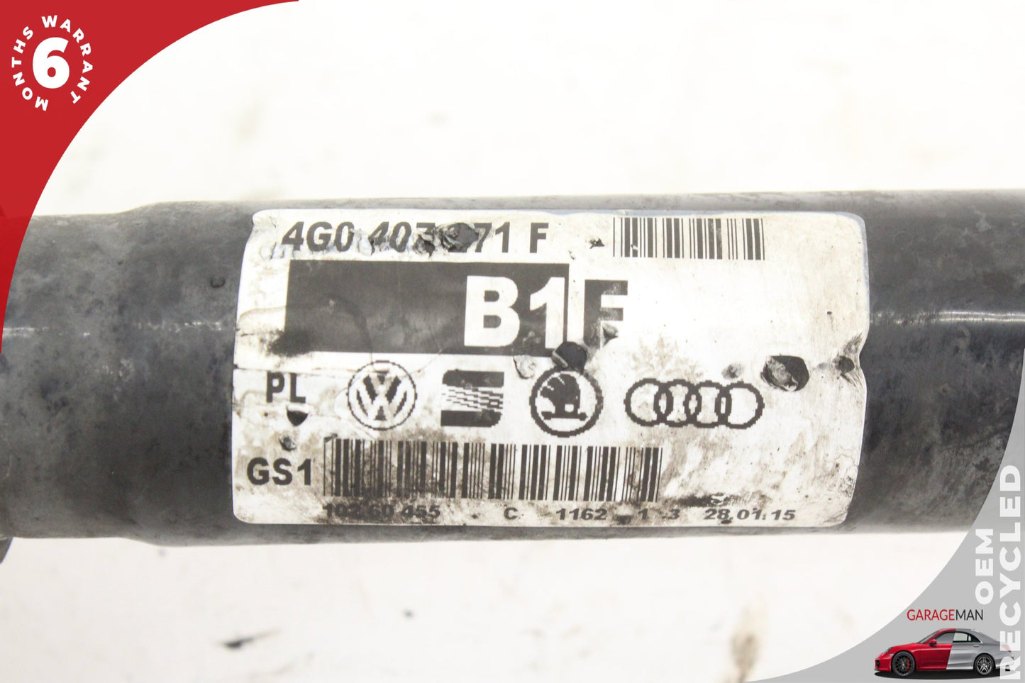 2012-2018 Audi A6 C7 AWD Front Left or Right CV Axle 4G0407271F OEM