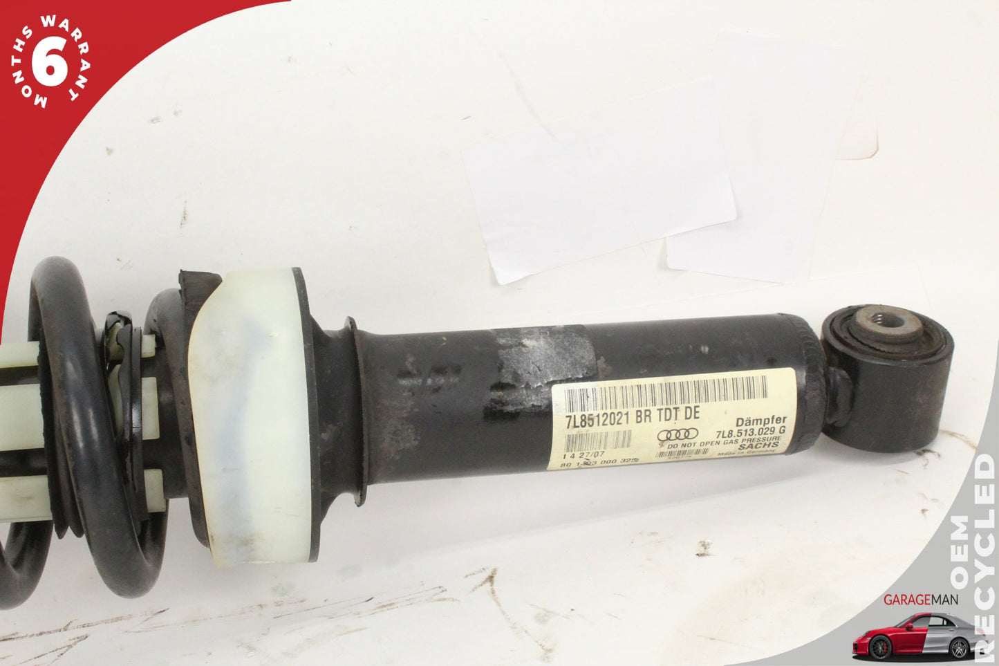 2007-2015 Audi Q7 Rear Left &amp; Right Shock Strut Spring Assembly 7L8513029H OEM