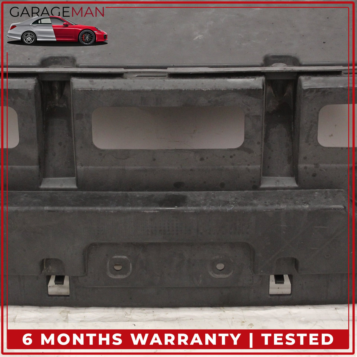 2012-2019 BMW 650i Rear Bumper Center Adapter Mount Bracket Panel 7223160 OEM