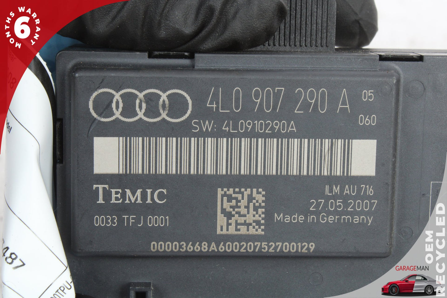 2007-2015 Audi Q7 SUV Station Wagon Comfort Control Module 4L0907290A Genuine