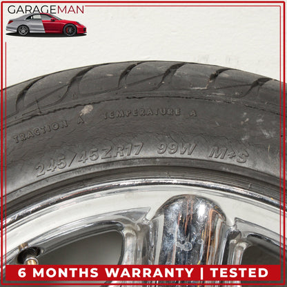 1997-1999 Jaguar XK8 Front or Rear Wheel Rim w/ Tire 8Jx17CHx33 MJA6116AB OEM