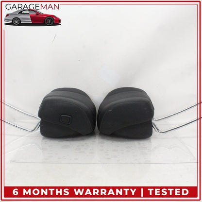 2014-2017 Mercedes W222 S550e Front Left and Right Side Seat Headrest Black OEM