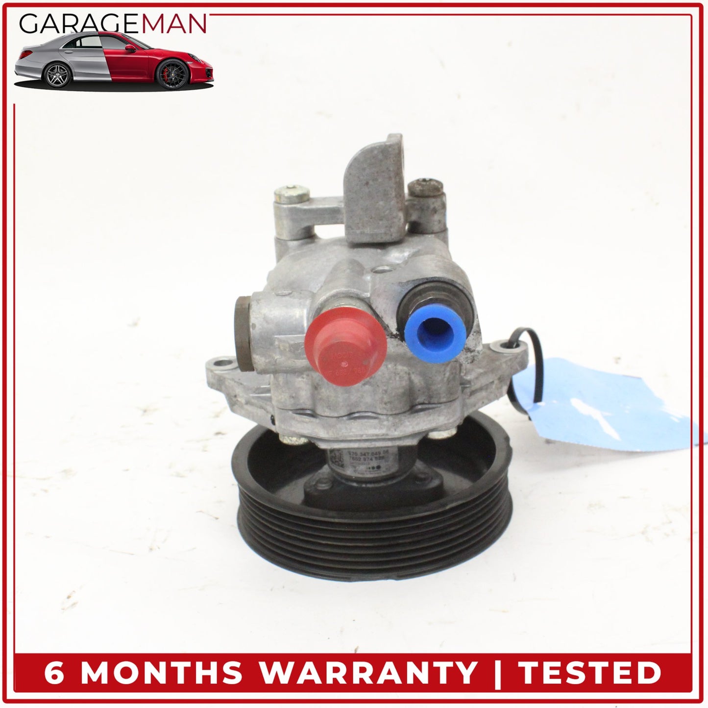2010-2016 Porsche Panamera 970 Hydraulic Power Steering Pump w/ Pulley OEM