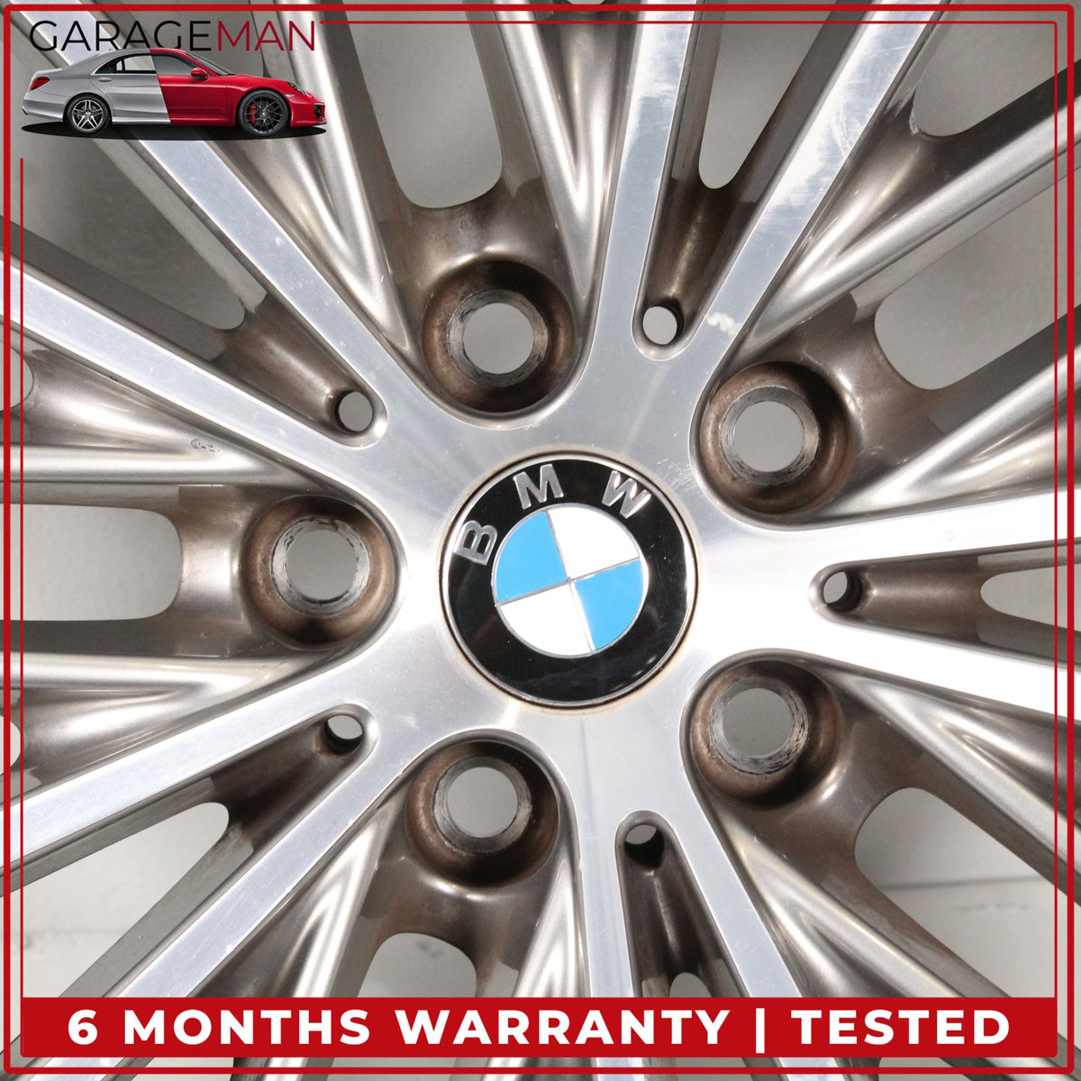 2017-2023 BMW 540i 530i M550i 530e Front Side Wheel Rim 8JX19H2 IS30 6894839 OEM