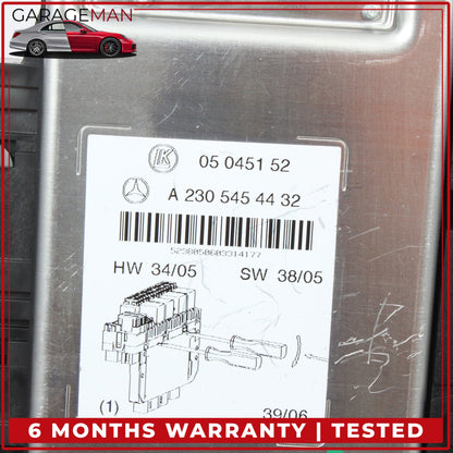 2003-2012 Mercedes R230 SL500 Front Left SAM Fuse Box Module 2305454432 OEM