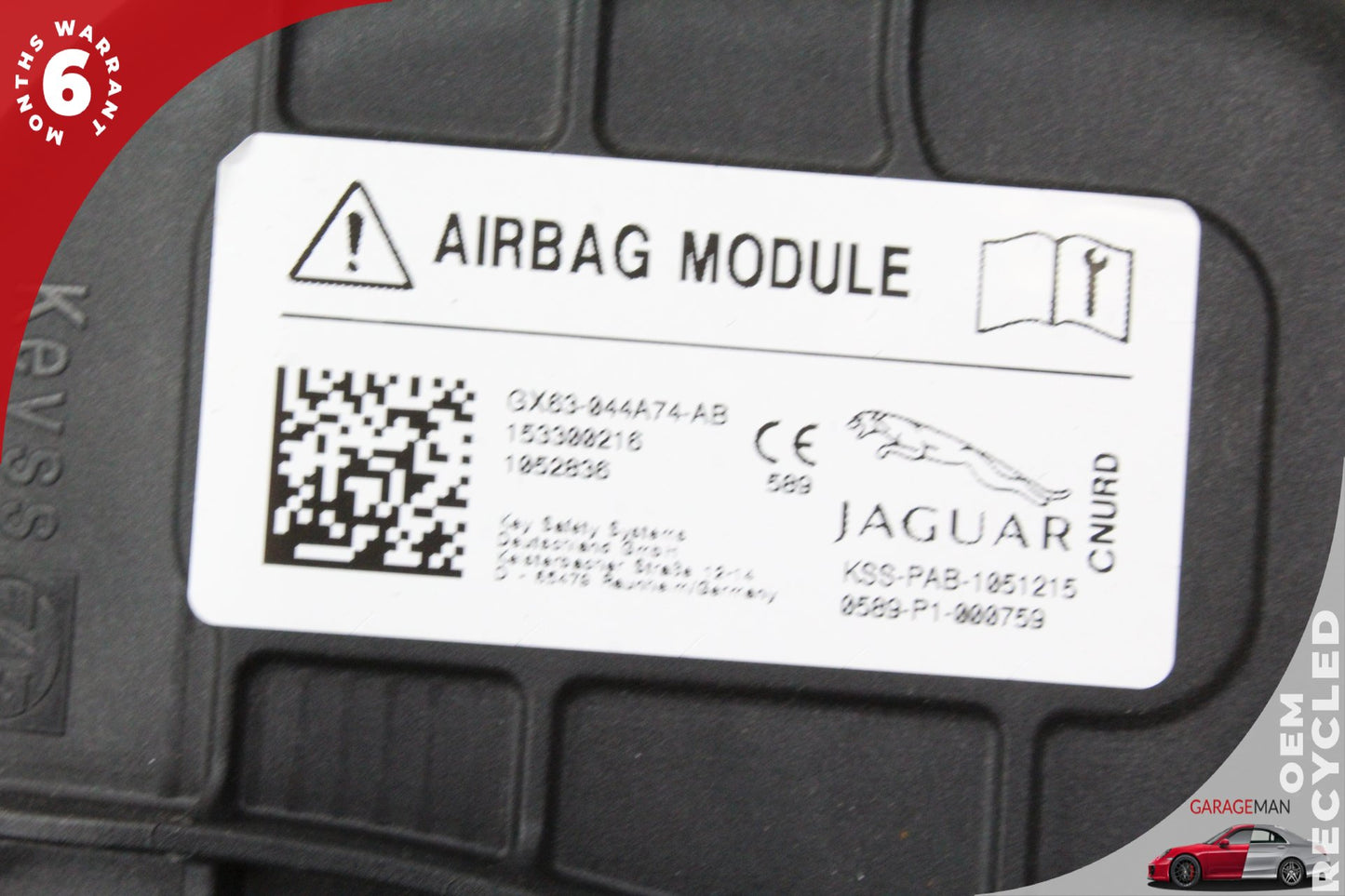 2016-2020 Jaguar XF X260 Front Right Side Dash Airbag Air Bag GX63044A74AB OEM