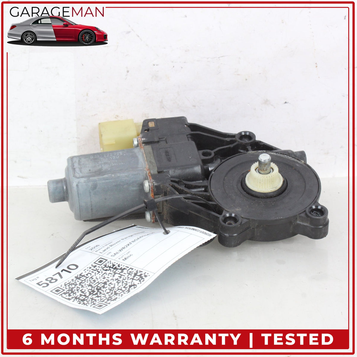 2013-2020 Range Rover L494 L405 Left Side Window Regulator Motor 0130822782 OEM