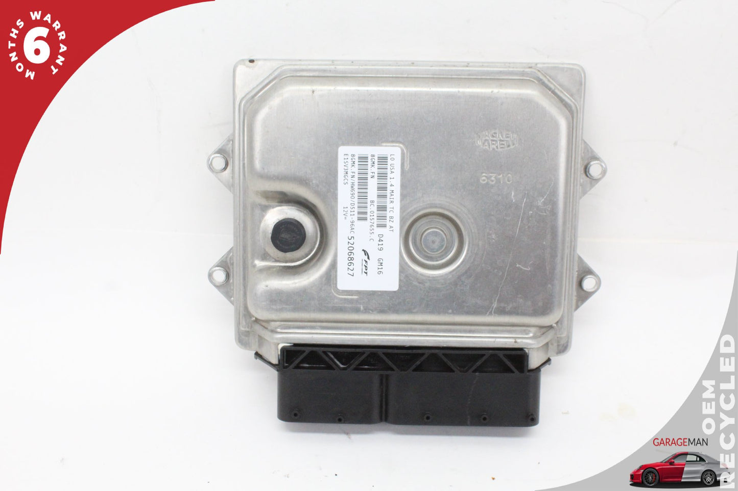 2017 Fiat 500L Hatchback ECU Engine Control Module 52068627 OEM