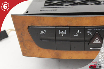 2003-2009 Mercedes W211 E500 CLS500 Hazard Switch Control Panel 2116800552 OEM